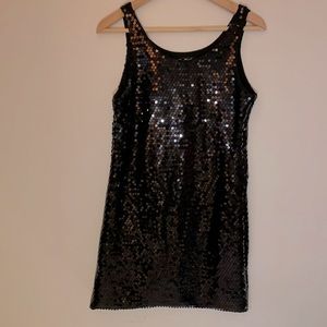 Forever 21- Beautiful and Stylish Black Sequins Mini Dress